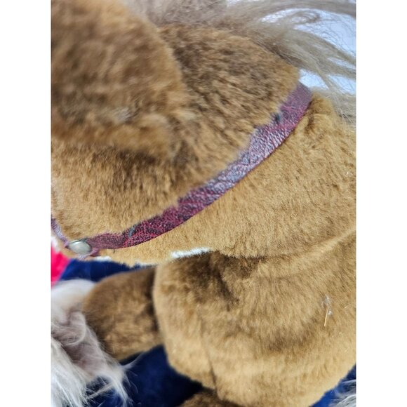 Budweiser Plush‎ CLYDESDALE Horse With Bridle 12" Vintage - Picture 8 of 10